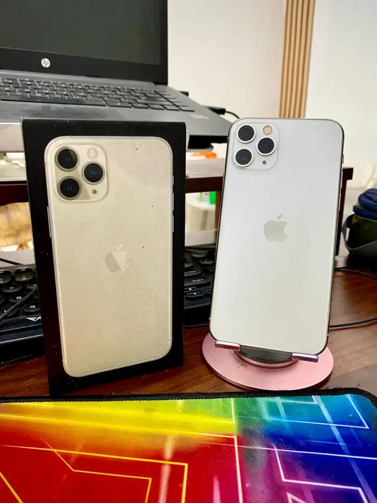 Jual iPhone 11 Pro 64GB BH 100%, LCD gantian Inter All Operator