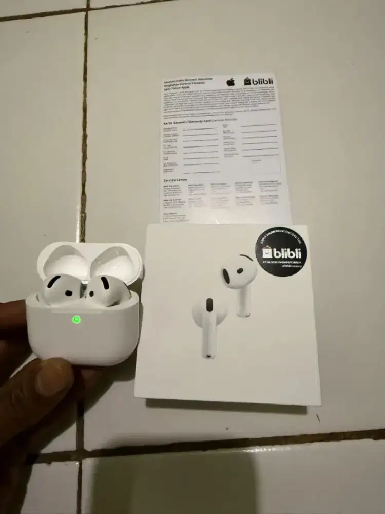 Airpods Gen 4 Garansi Resmi Baru