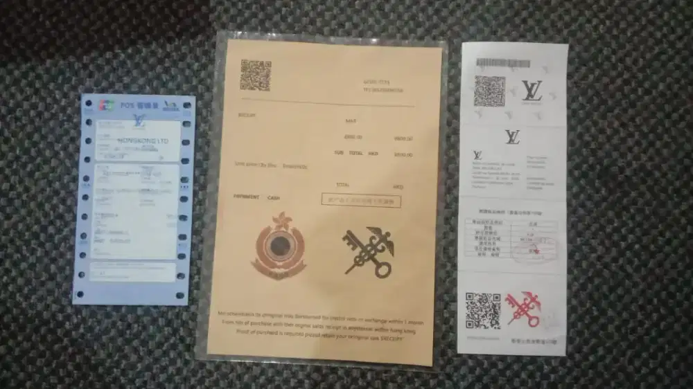 di jual tas LUIS VUITTON / YSL, branded import dari hongkong