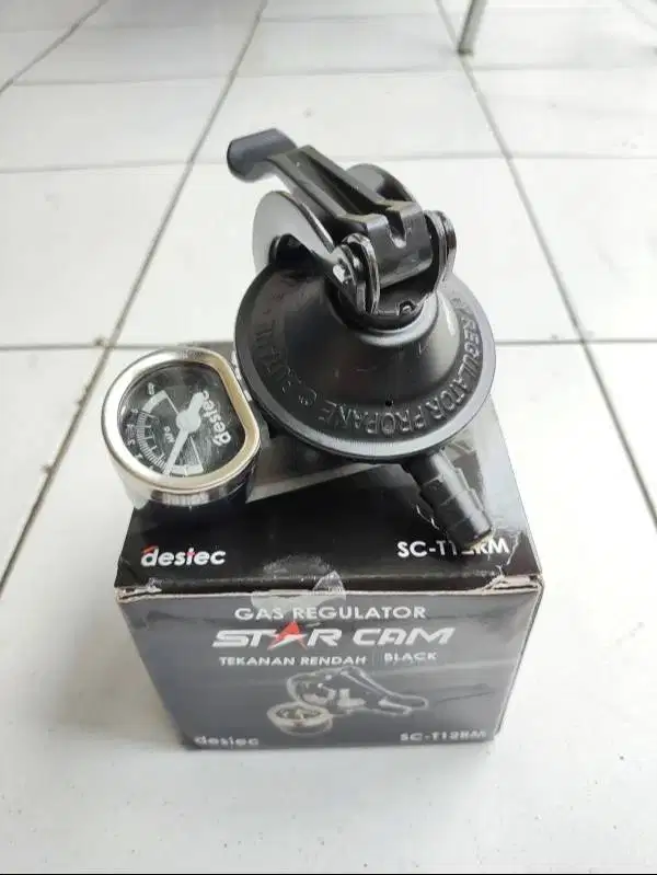 Starcam Regulator Gas LPG Meter Aman Tekanan Rendah Dapur Kitchen