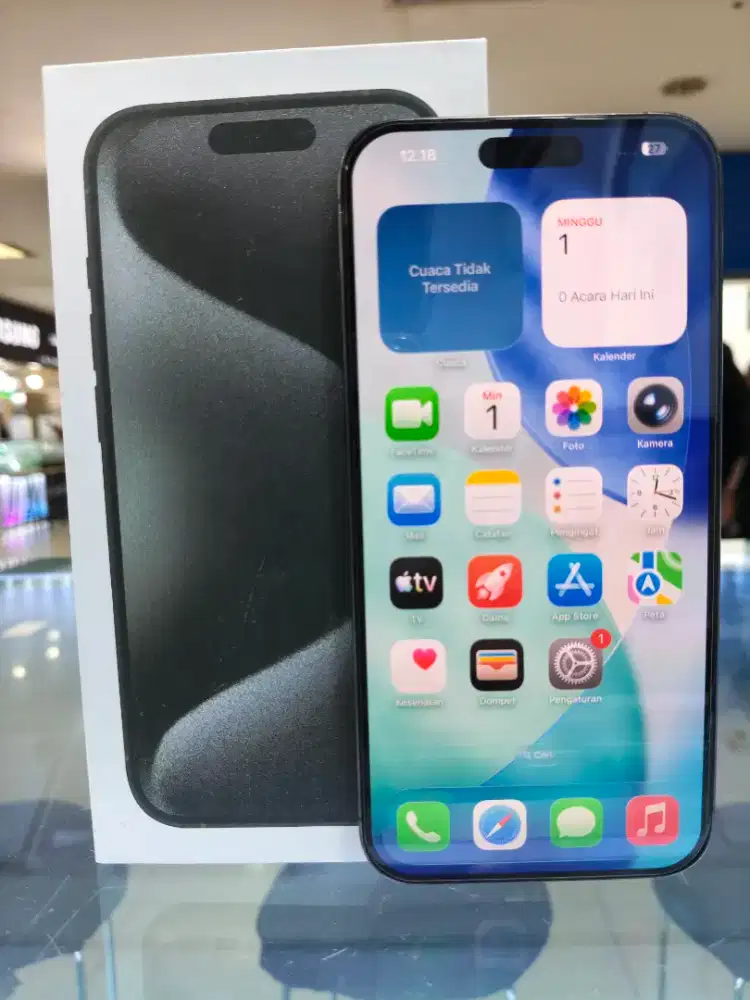 Iphone 15 Pro Max 256GB Bekas Terdaftar Bea Cukai