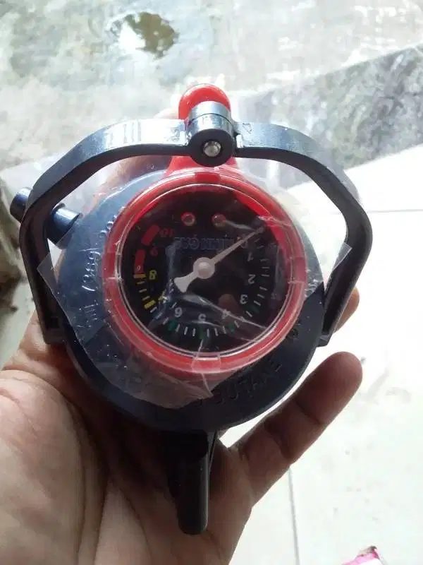 Regulator Winn Gas WinGas Double Lock Dengan Meteran Dapur Kitchen