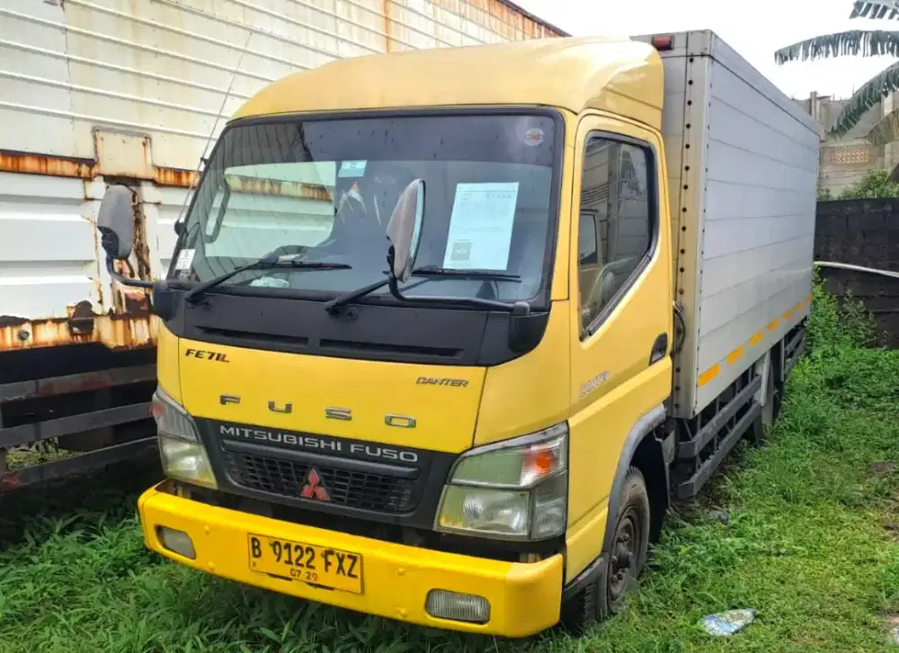 CDE Mitsubishi Coltdiesel canter FE71L engkel Long box alumunium 2024