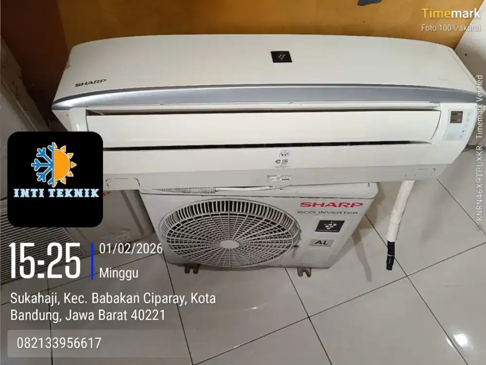 jual ac shafp eco invter 1pk loww watt