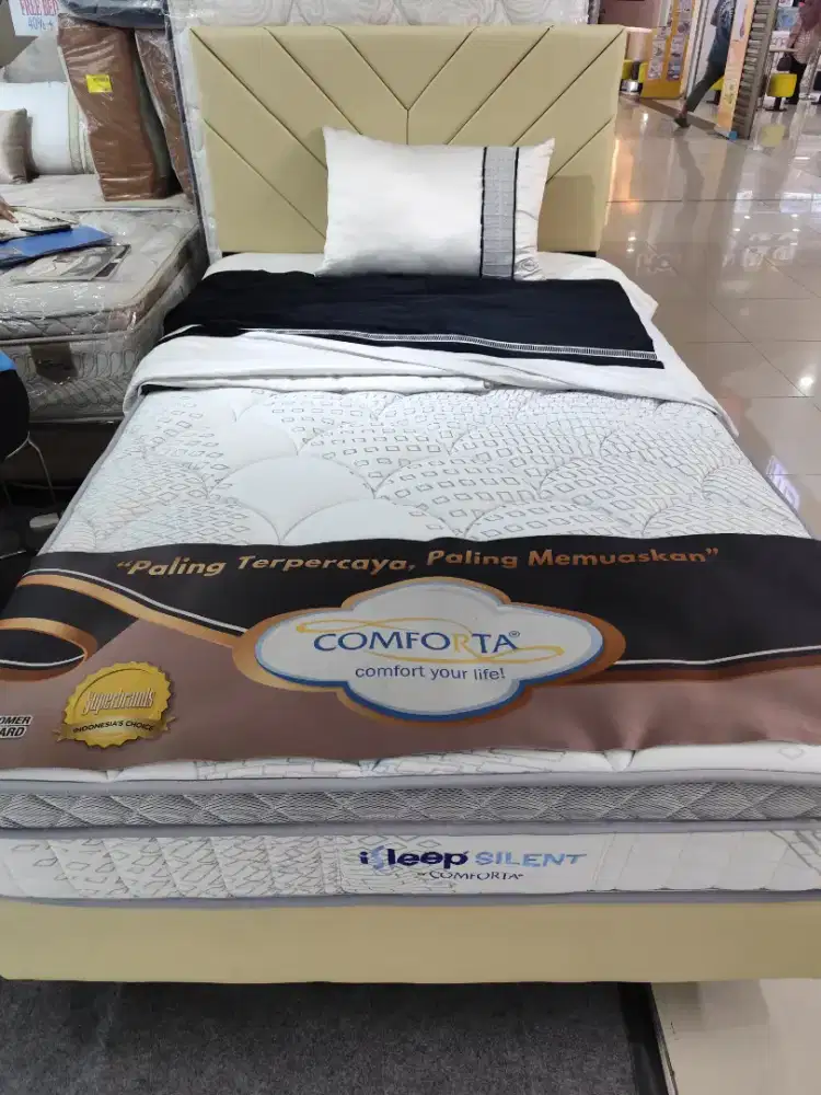 Springbed comforta baru garansi 10tahun