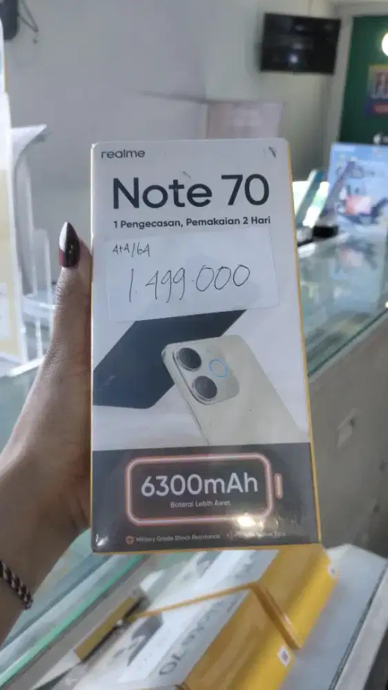REALME NOTE 70 4+4/64 BARU