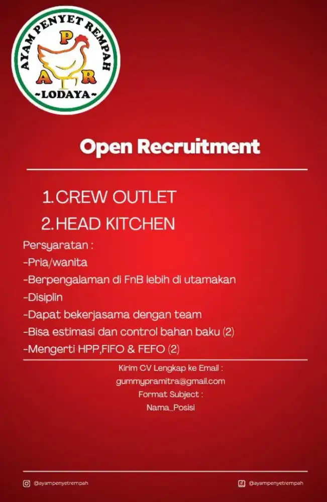 Info loker bandung