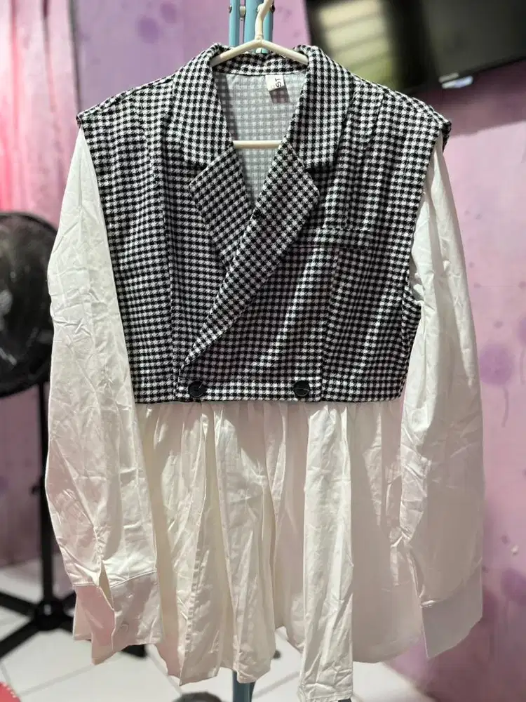 kemeja vest wanita