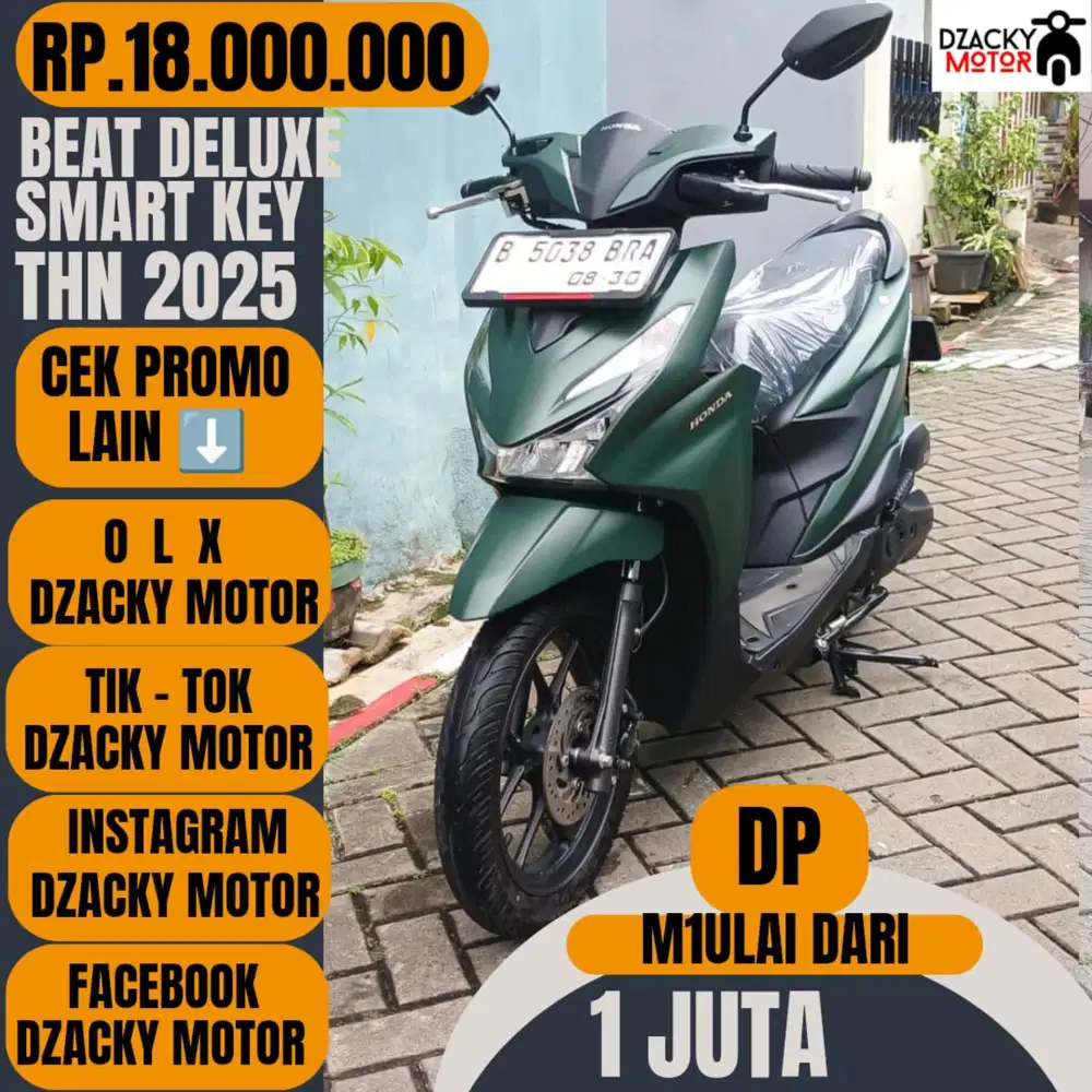 BEAT DELUXE SMARTKEY 2025 SECOND LIKE NEW