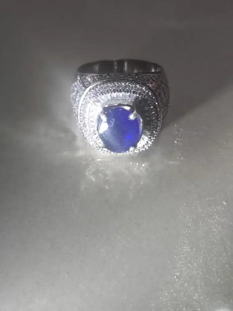Batu Blue Safir lengkap