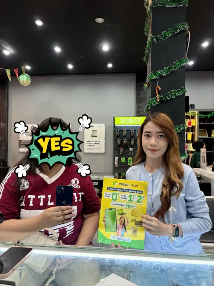 Promo kredit hp iphone 14 bunga 0% free 2x cicilan