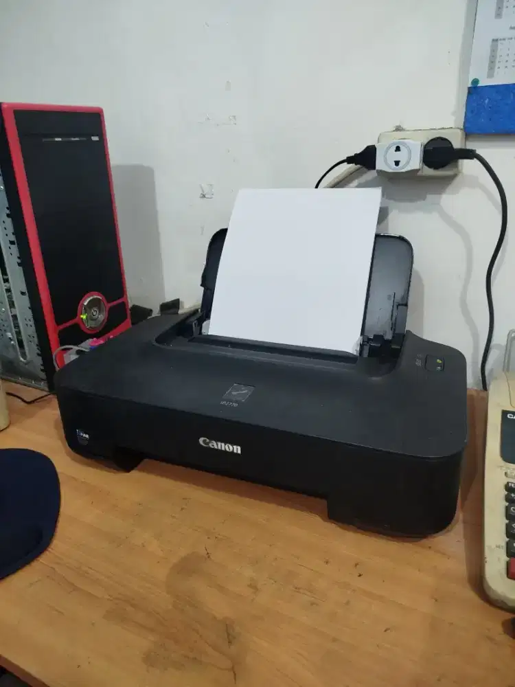 Printer Canon iP2770 cetak hitam saja normal