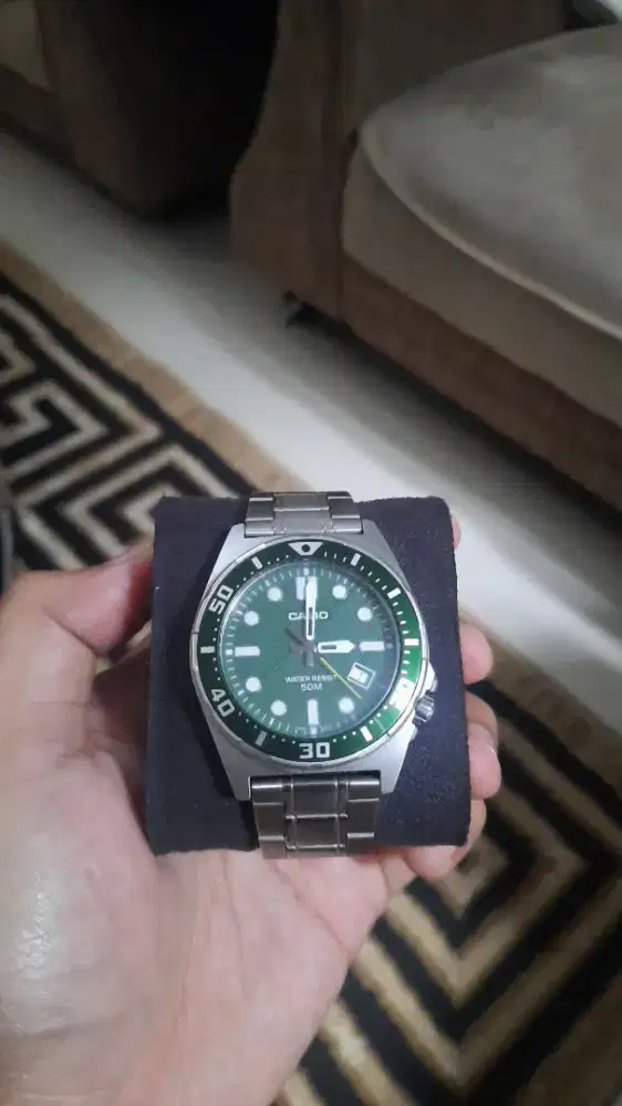 Casio MTD 135D Green
