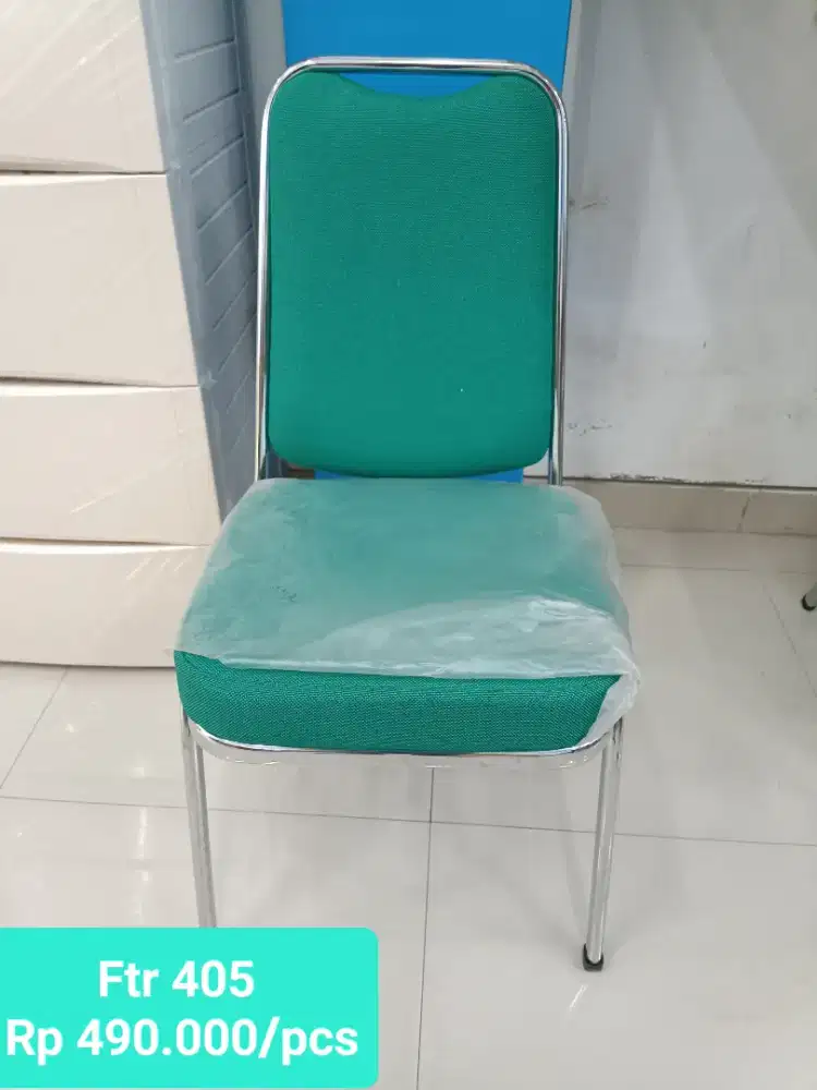 Aneka Kursi Susun Bahan Besi Dudukan Busa Murah Area Jogja (dwi)