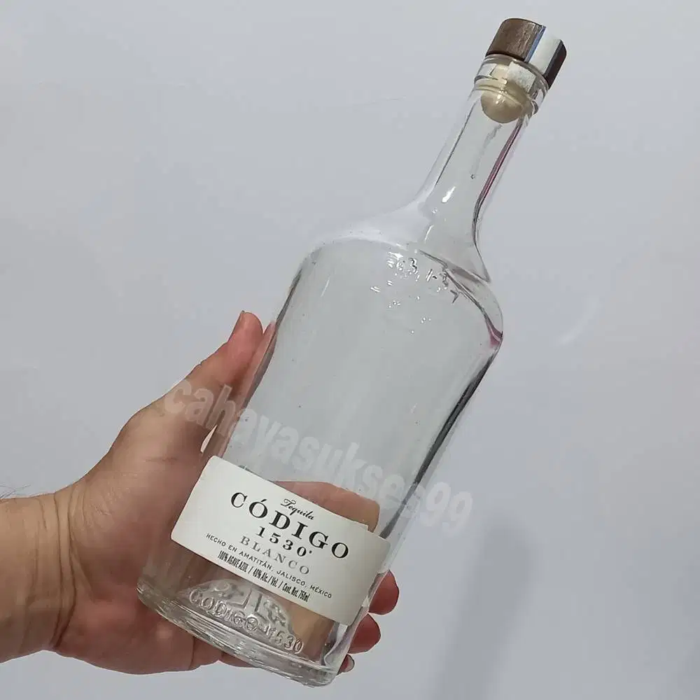 Botol Kosong Pajangan Dekorasi Kamar Kodigo 750ml Botol Koleksi