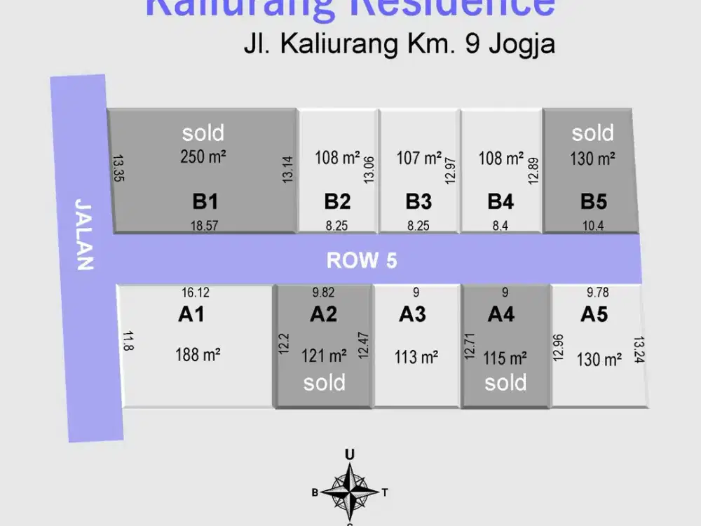 Dijual Tanah 113 m² SHM Kaliurang KM 9 – Kawasan Favorit Investasi