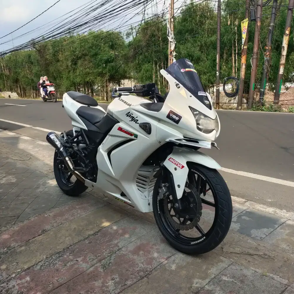 Kawasaki Ninja Karbu 2011 Mesin Aluss Lengkap Bagus