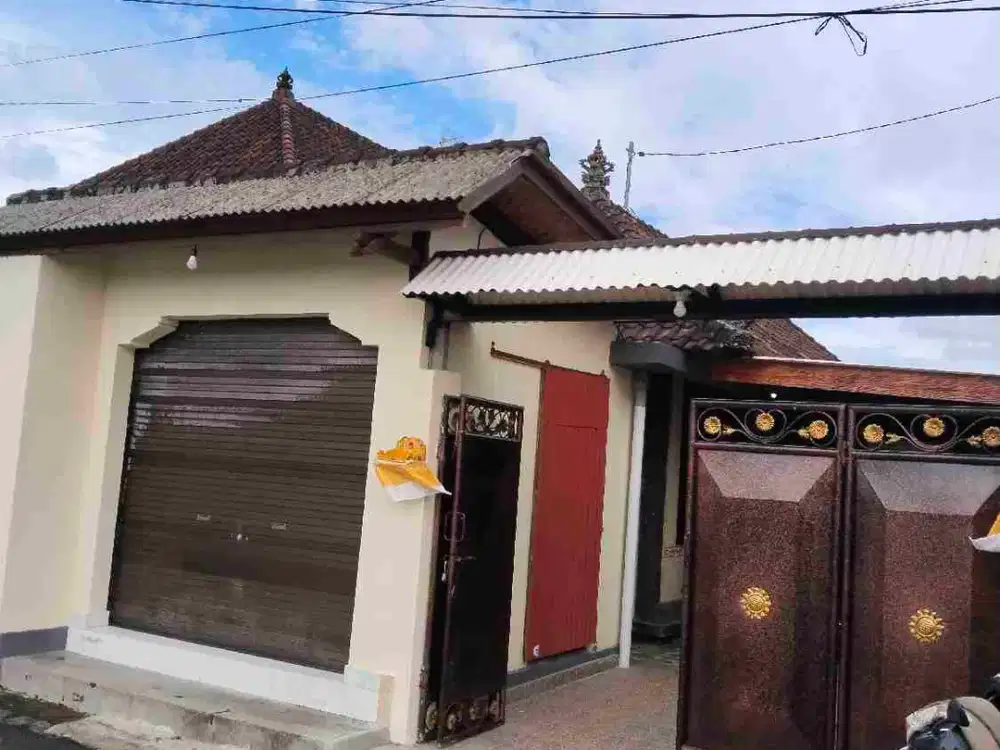 Disewakan rumah minimalis view sawah di ketewel