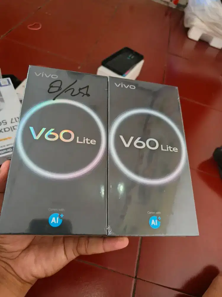 New Vivo v60 lite ram8/256 garansi resmi 1 tahun