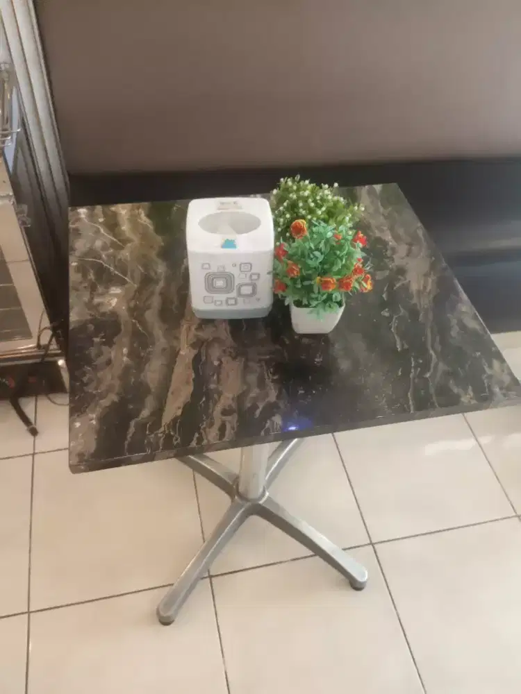 Meja kabinet 3 unit + kursi 6