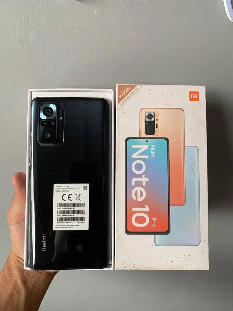 Redmin Note 10pro 6/128 fullshet ori nominus