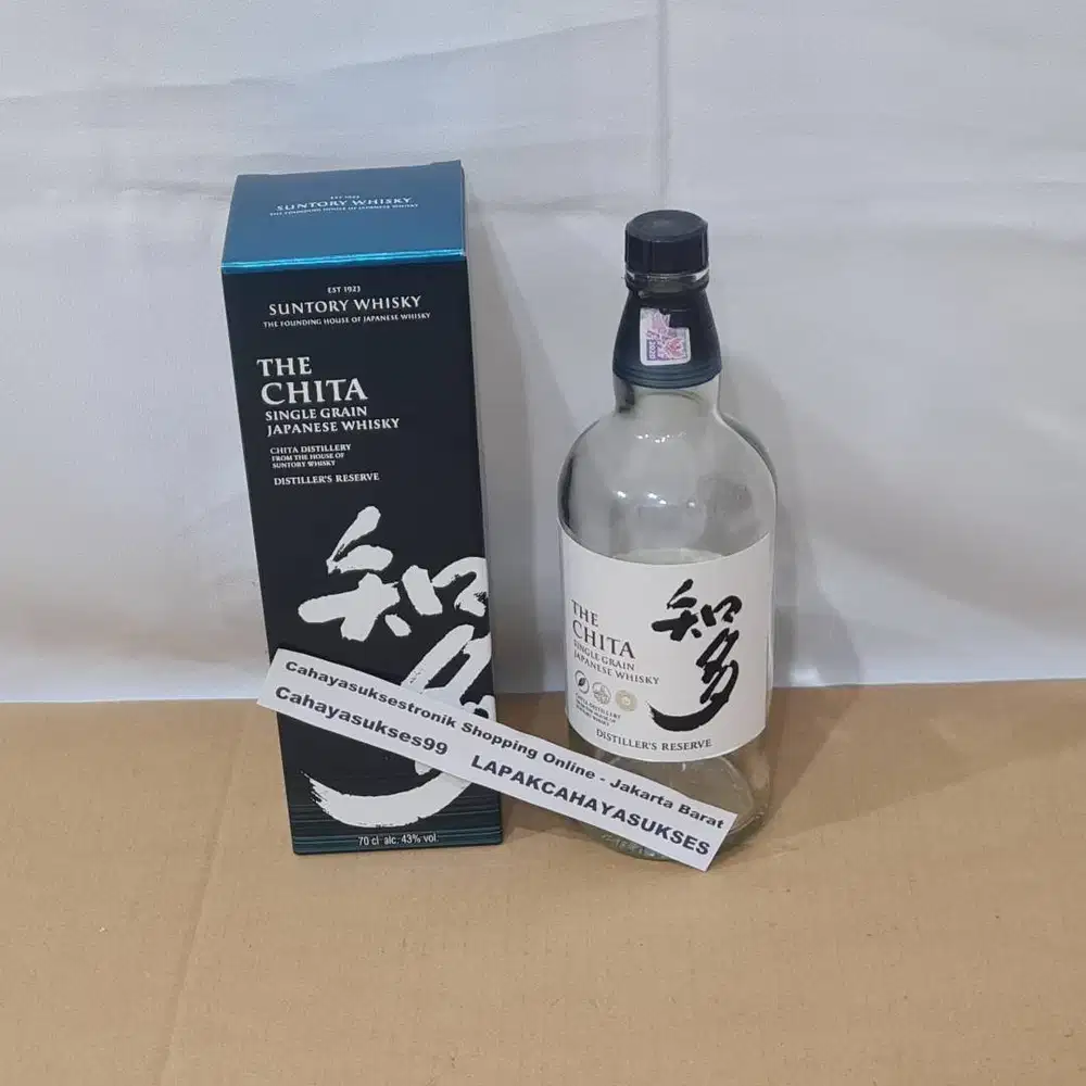 Botol Kosong Bekas Minuman Import Japan Suntori 700ml Hiasan Dekorasi