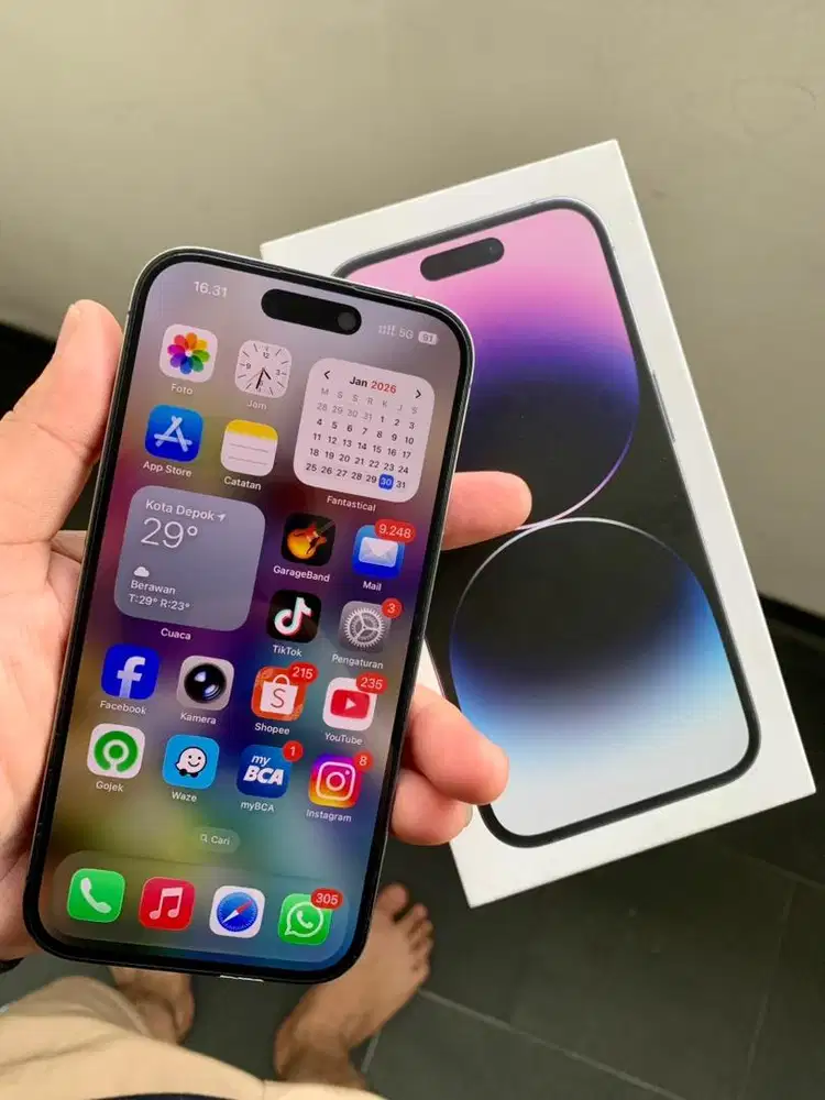 IPhone 14 Pro 128Gb Ex Resmi Ibox