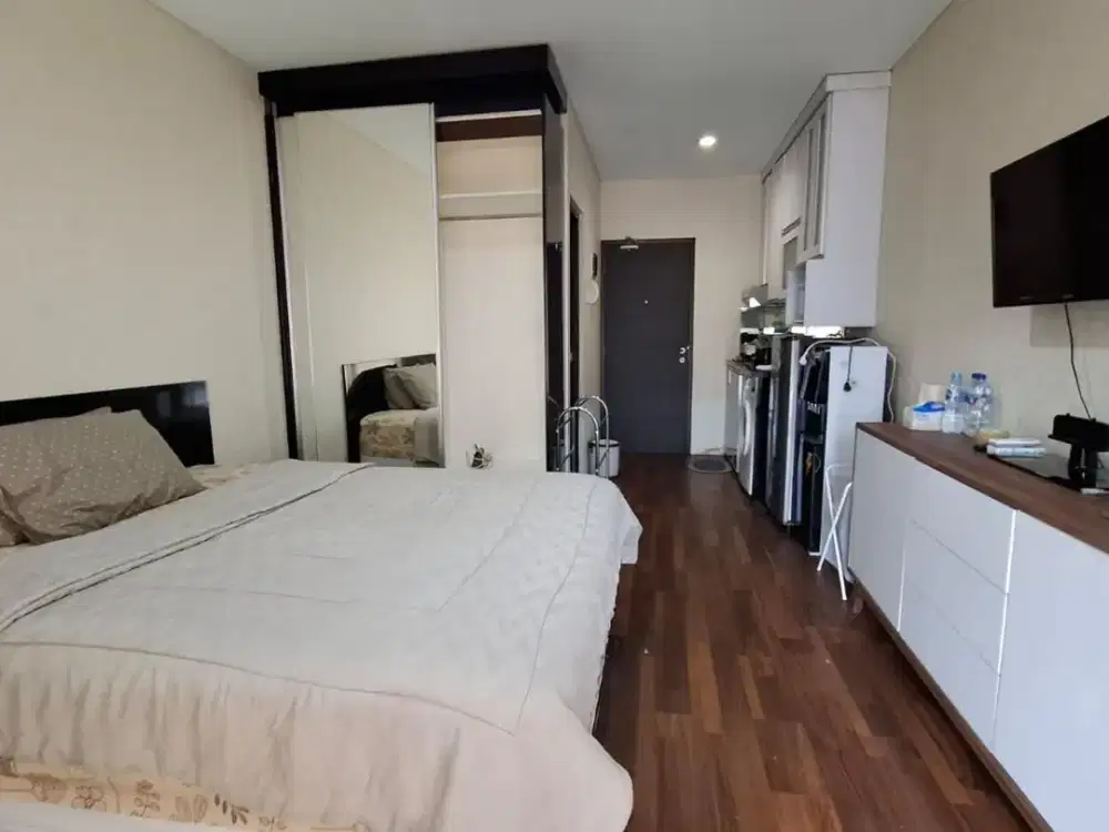 Disewakan Apartemen Tamansari Semanggi Studio Lantai Tinggi Full Furnished