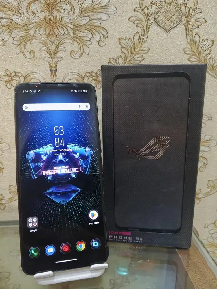 asus rog phone 5s 8/128gb fullset