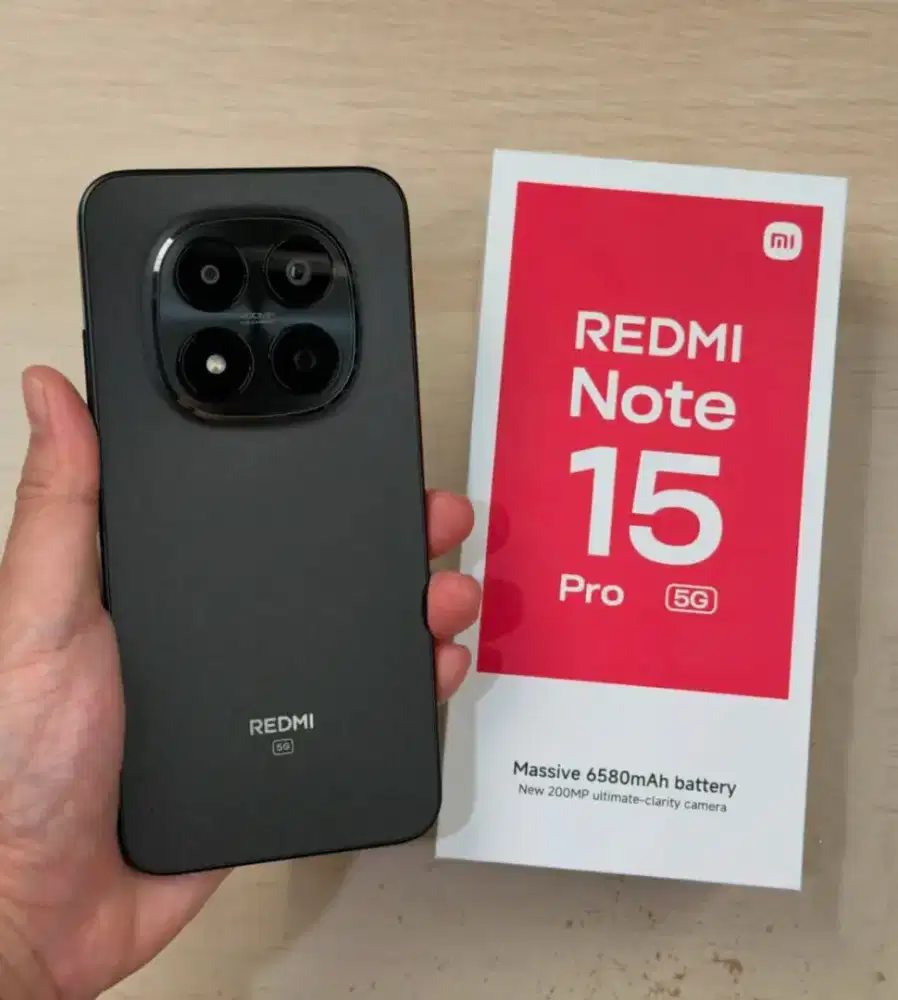 PROMO REDMI NOTE 15 PRO 5G NEW SEGEL GARANSI RESMI
