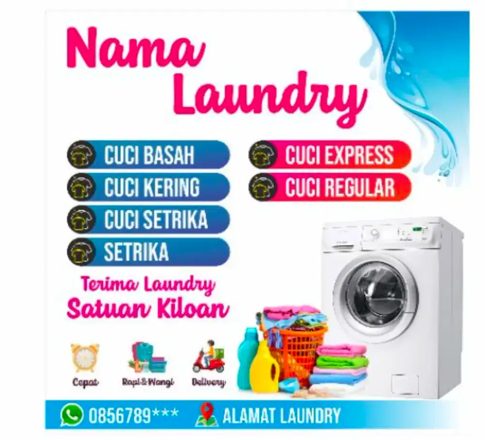 Karyawan laundry berpengalaman
