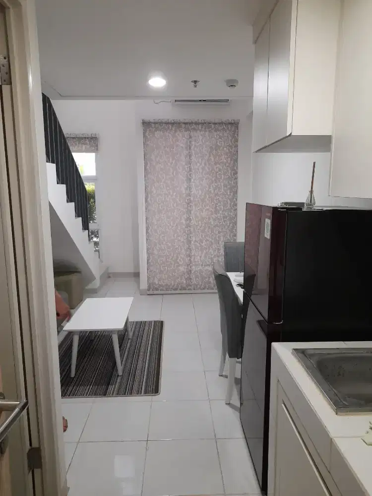 Disewakan unit loft/mezanine di Apartemen Akasa BSD