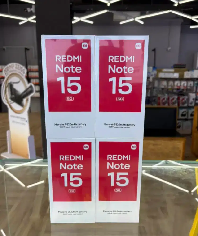 PROMO REDMI NOTE 15 5G NEW SEGEL GARANSI PRODUK RESMI