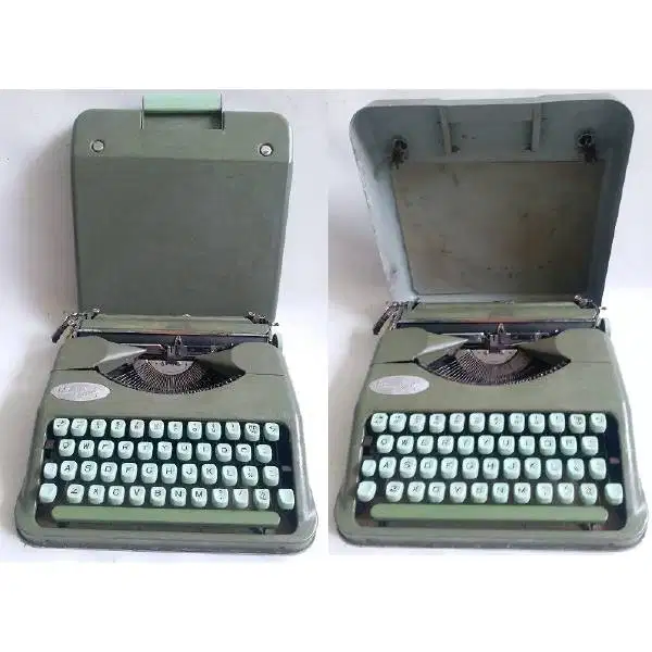 Original mesin ketik / mesin tik  HERMES  Classic design made in Swi