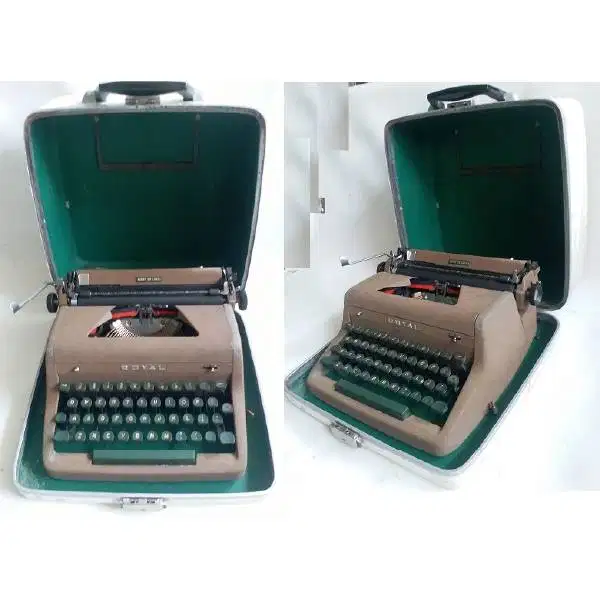 Original mesin ketik / mesin tik merek ROYAL  Classic design made in