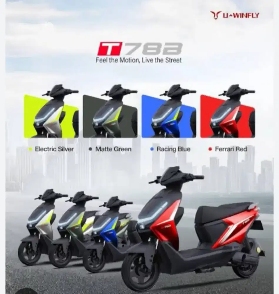 SEPEDA LISTRIK T78B UWINFLY