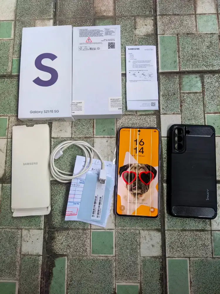 Samsung Galaxy S21 FE 5G Ram 8/256GB Fullset Resmi SEIN