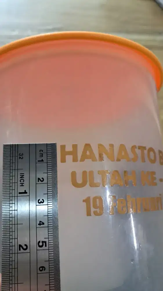 Sticker cutting tulisan stiker nama souvenir toples makanan & snack