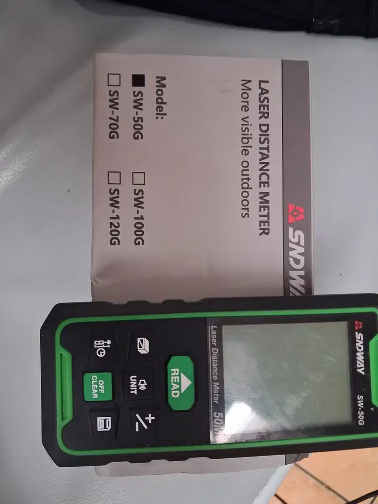 Meteran Laser SNDWAY SW-50G