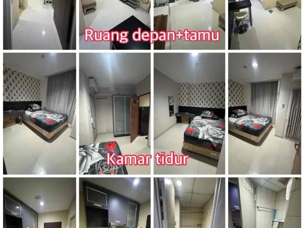 Disewakan apartemen metropolis 1 BR+ (ada ruang tamu) dekat kampus Ubaya