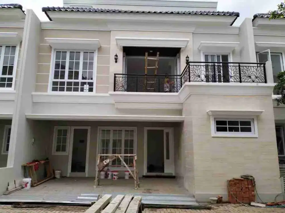 Rumah habis renovasi dalam cluster The south @cinere depok siap huni cash/ kpr, sdh SHM