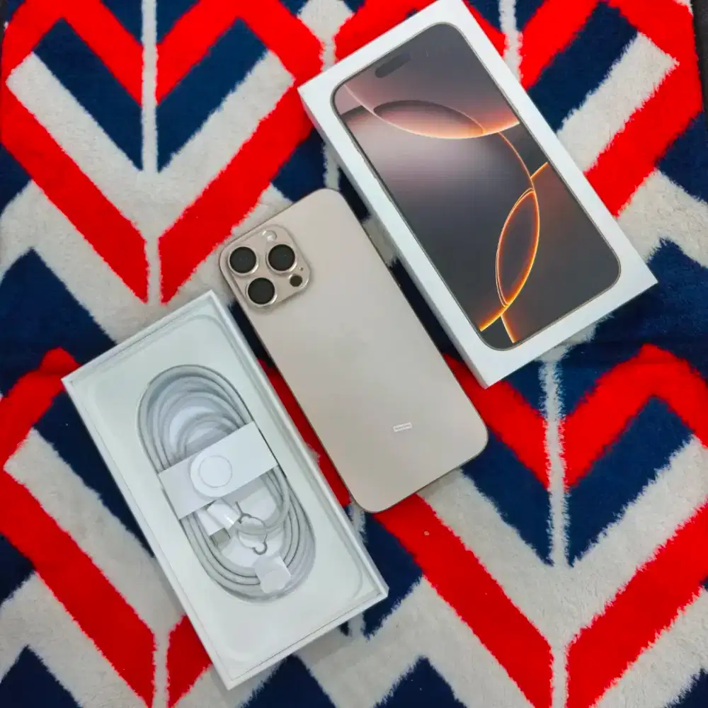 iPhone 16 ProMax 256GB Dessert Titanium iBox
