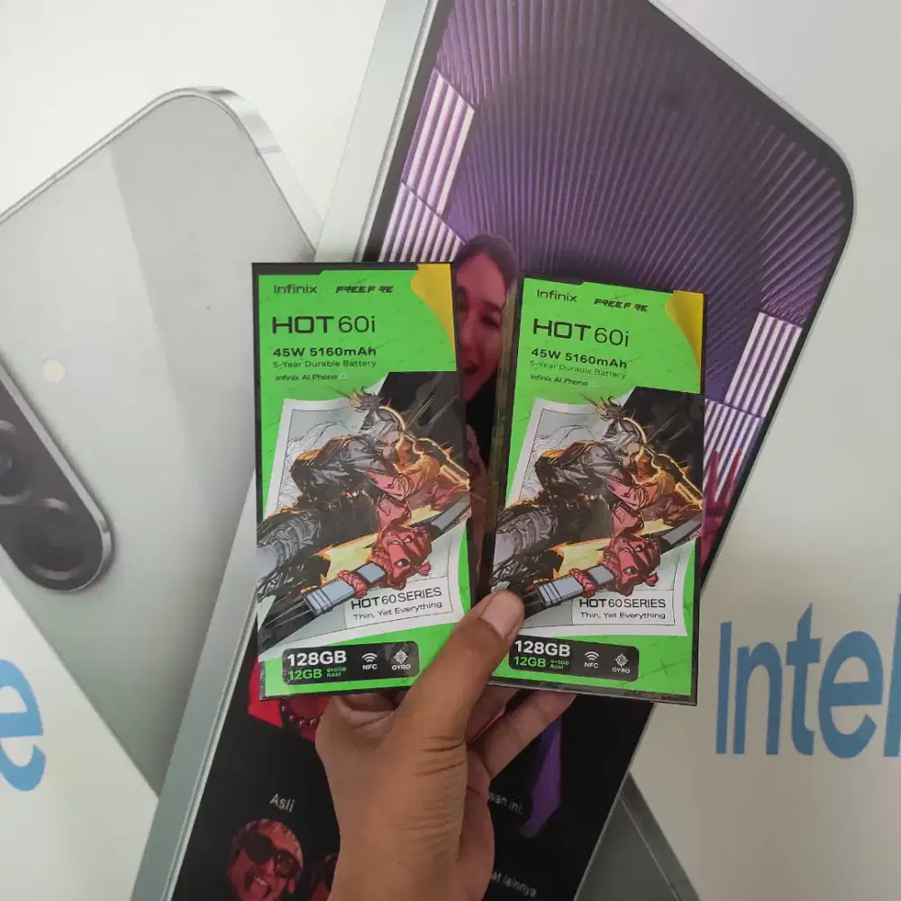 [ fast respon WA ] Infinix Hot 60i NFC 6+6/129 Garansi resmi 1th