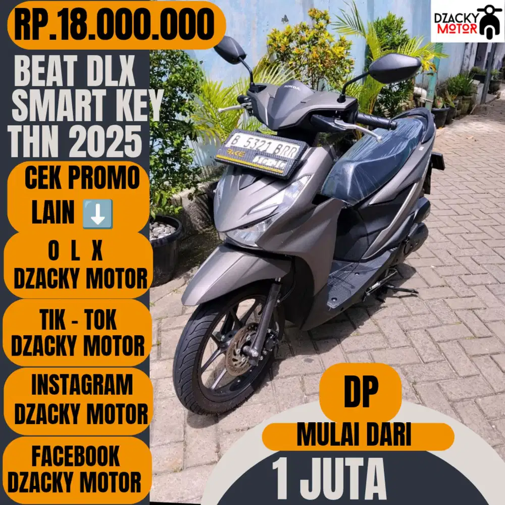 BEAT DELUXE SMARTKEY 2025 SECOND LIKE NEW