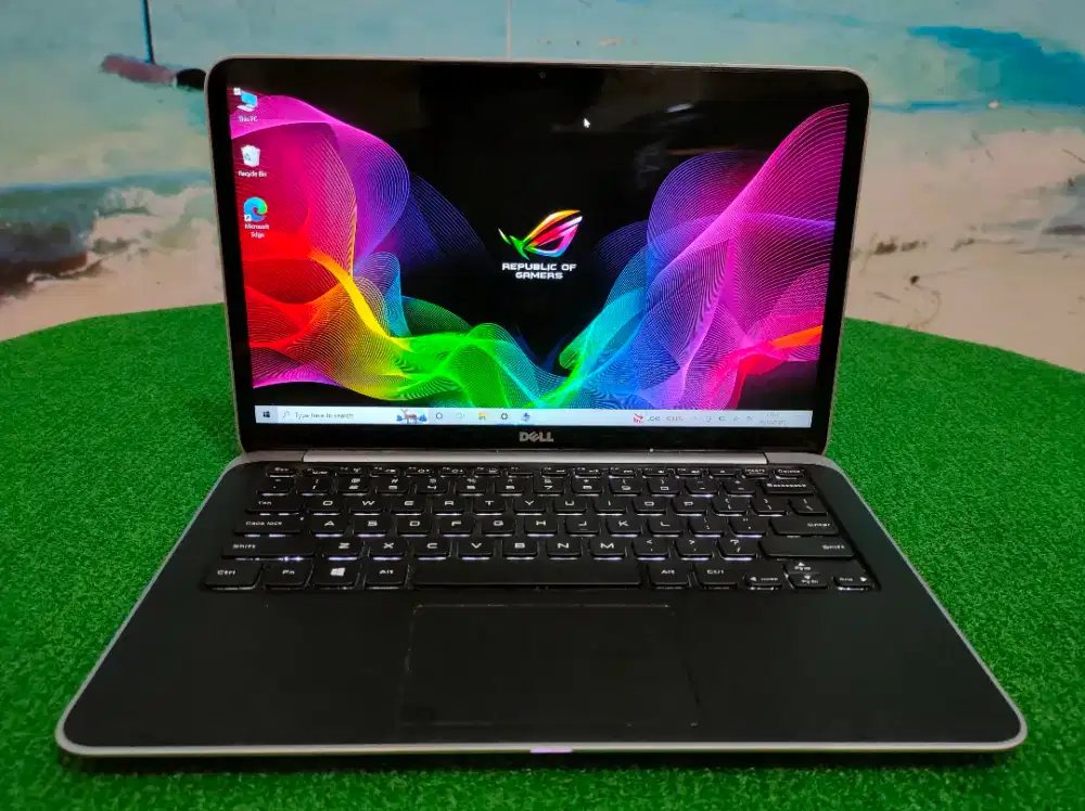 LAPTOP DELL XPS13 i7 8GB SSD 256GB SLIM GAME TOUCHSCREEN BACKLITE