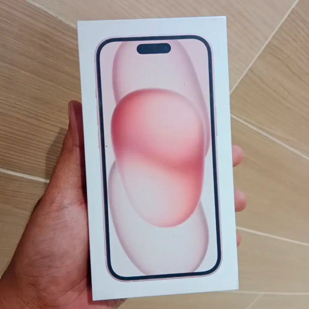 IPhone 15 Pink Garansi Resmi iBox Segel Green Peel