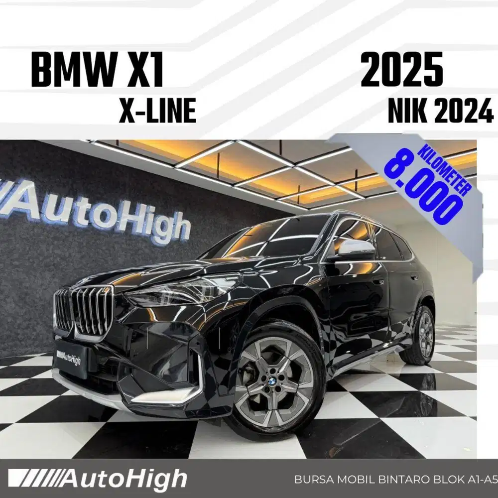 DP10% [Km8.000] X1 X-Line 2024 Black Reg 2023 #AUTOHIGH