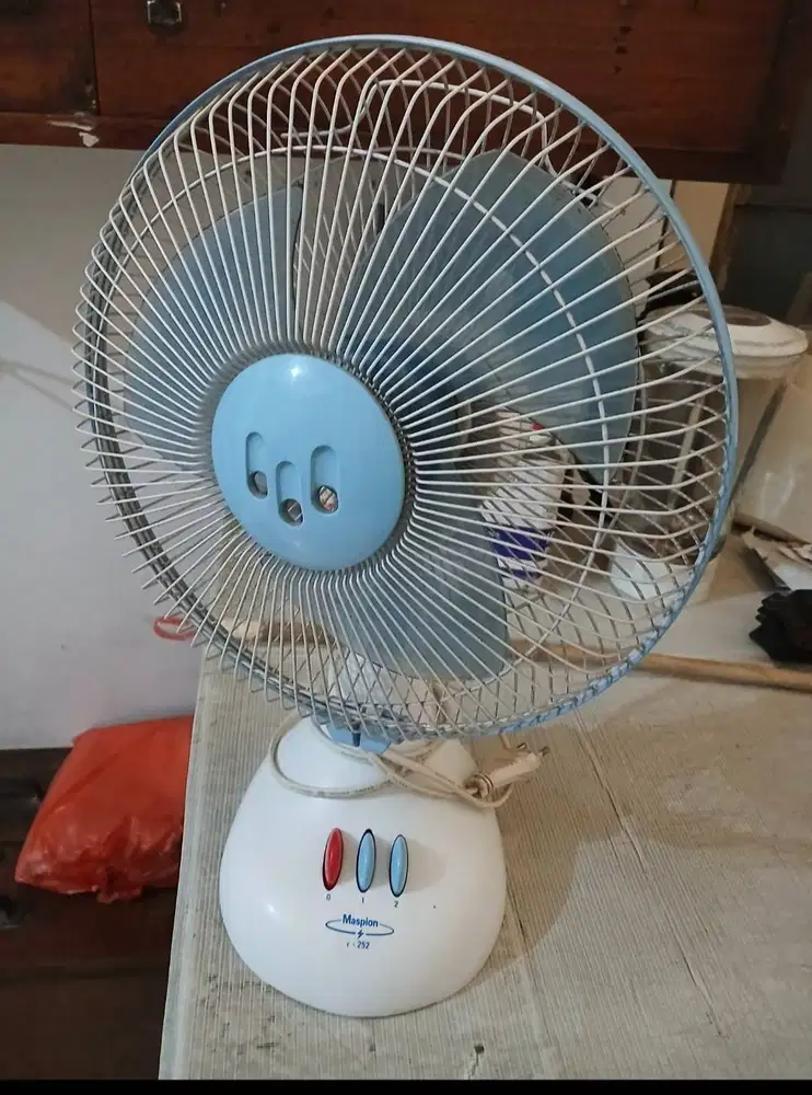 Rusak - Kipas angin 10 duduk MASPION