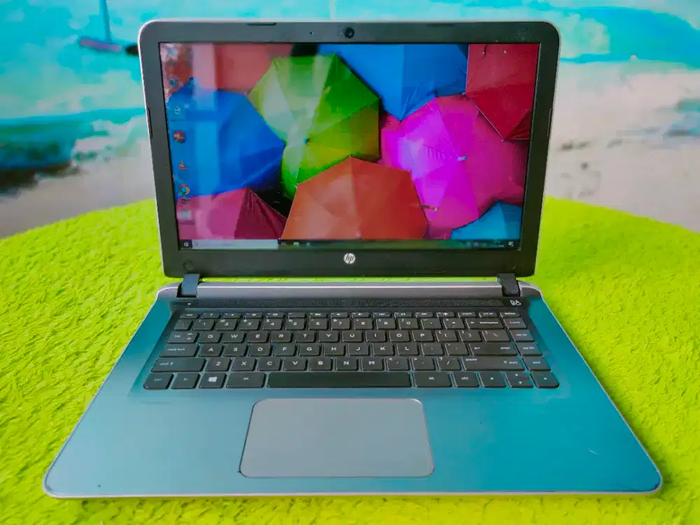 LAPTOP HP 14 A10 SETARA i5 GEN 8 8GB SSD 500GB DOUBLE VGA GAME JOS