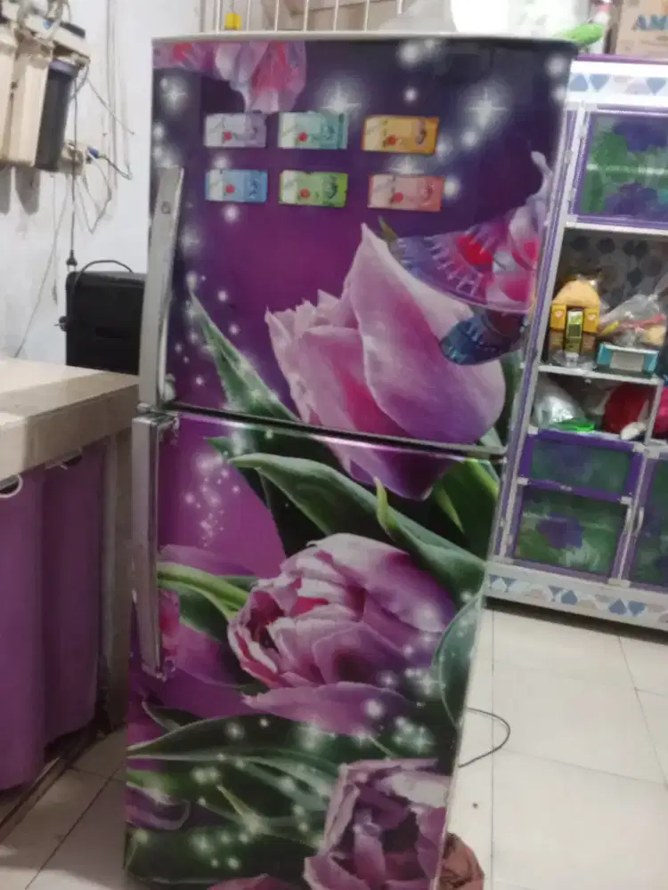 Kulkas LG 2 pintu bekas murah